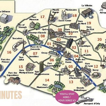 ווילג'וף Appartement Cosy Au Calme A 20 Min De Paris מראה חיצוני תמונה